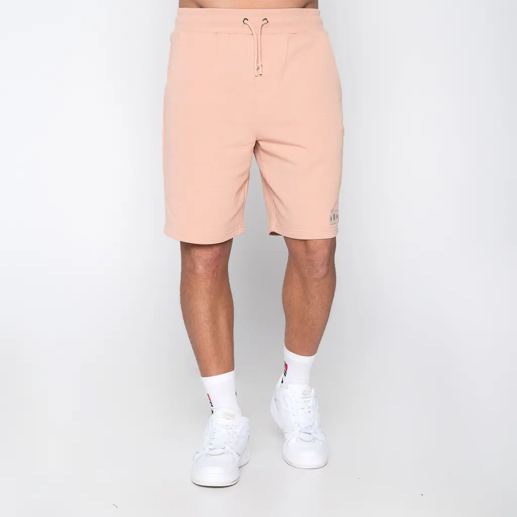 Fila shorts mens sales pink