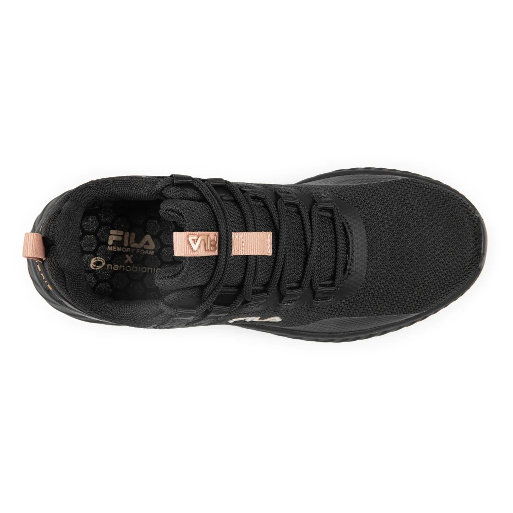Fila Memory Black And Rose Gold Fila Trainers Fila Shoes 40-80