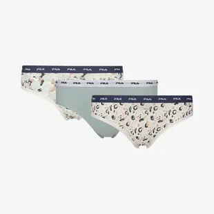 Fila Brief Elastic Band 3pack Women's Slip Underwear, Size: S
