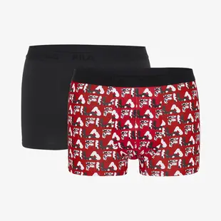 Fila Boxer Elastic Band Aνδρικό Εσώρουχο Μπόξερ 2 Ζεύγη, Μέγεθος: M