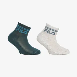 Fila Junior Quarter Plain With Abs Unisex Κάλτσες 2 Ζεύγη, Μέγεθος: 19-21