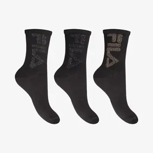 Fila Plain Warm Cotton Shiny Detail Unisex Socks 1Pair, Size: 35-38