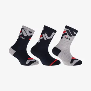 Fila Jr Normal Plain Warm Cotton Unisex Socks 1Pair, Size: 23-26