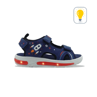 Fila Rocket Velcro Lights Βρεφικά Σανδάλια, Μέγεθος: 22