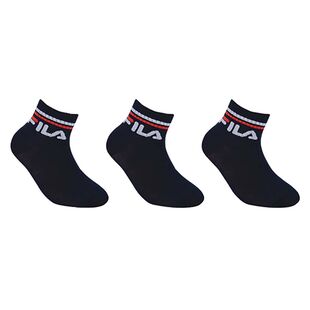 Fila Junior Unique Quarter Socks 3 Ζεύγη, Μέγεθος: 23-26