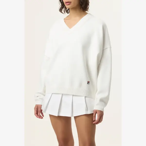 Fila Hailey Bieber Knit Sweater Women's Sweater, Size: XS, 2 image