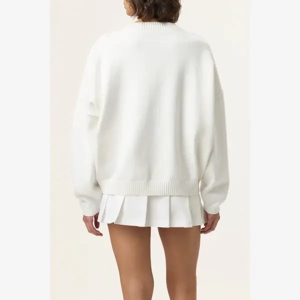 Fila Hailey Bieber Knit Sweater Women's Sweater, Size: XS, 3 image