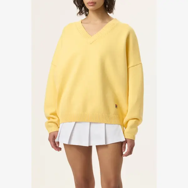 Fila Hailey Bieber Knit Sweater Women's Sweater, Size: M, 2 image