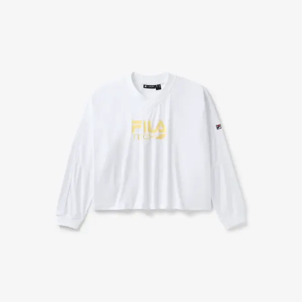 Fila Hailey Bieber Sports Shirt Γυναικείο Κοντομάνικο, Μέγεθος: S