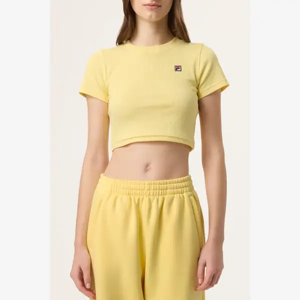 Fila Hailey Bieber Baby Tee Women's T-Shirt, Size: M, 2 image