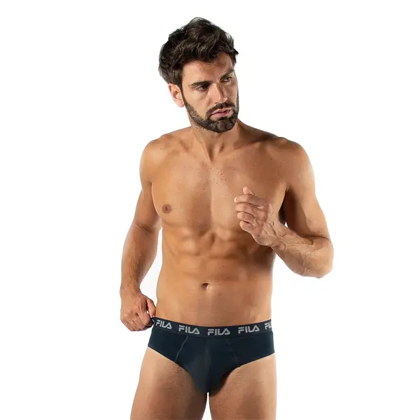 Fila Brief Elastico 2pack Aνδρικό Εσώρουχο Σλίπ, Μέγεθος: S, 4 image