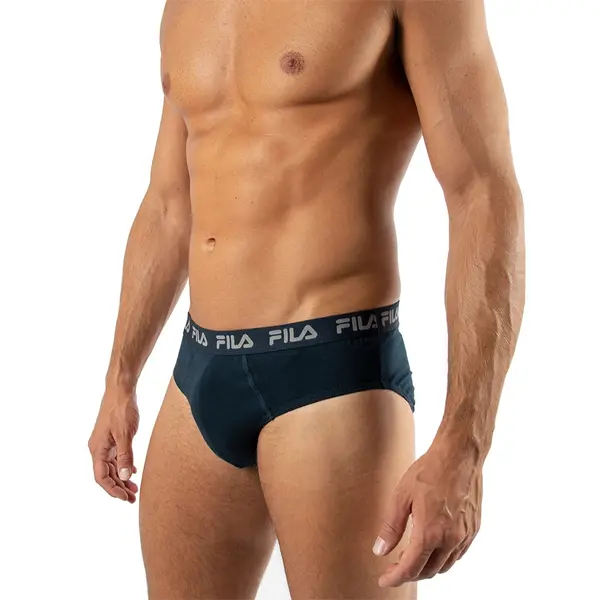 Fila Brief Elastico 2pack Aνδρικό Εσώρουχο Σλίπ, Μέγεθος: S, 6 image