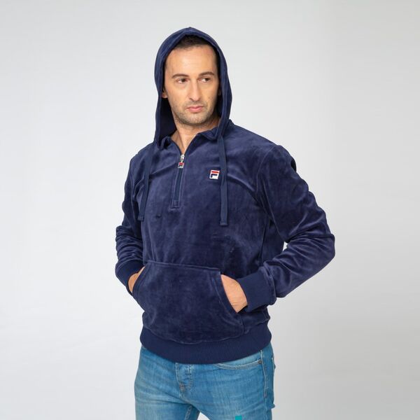 Velour Hoodie Jacket, Size: L