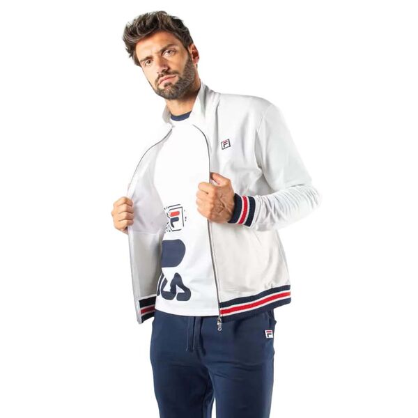 Fila Brushed Fleece Full Zip Ανδρική Ζακέτα Loungewear, Μέγεθος: L