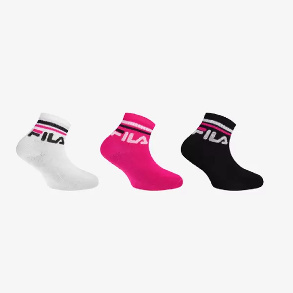 Fila Junior Unique Quarter Socks Unisex Κάλτσες, Μέγεθος: 27-30