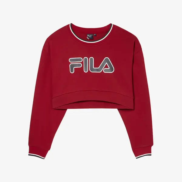 Fila Heritage Crop Pullover Γυναικείο Πουλόβερ, Μέγεθος: M