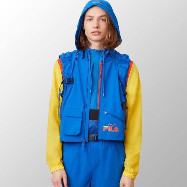 Tactical Vest (Blue), Size: L, 3 image