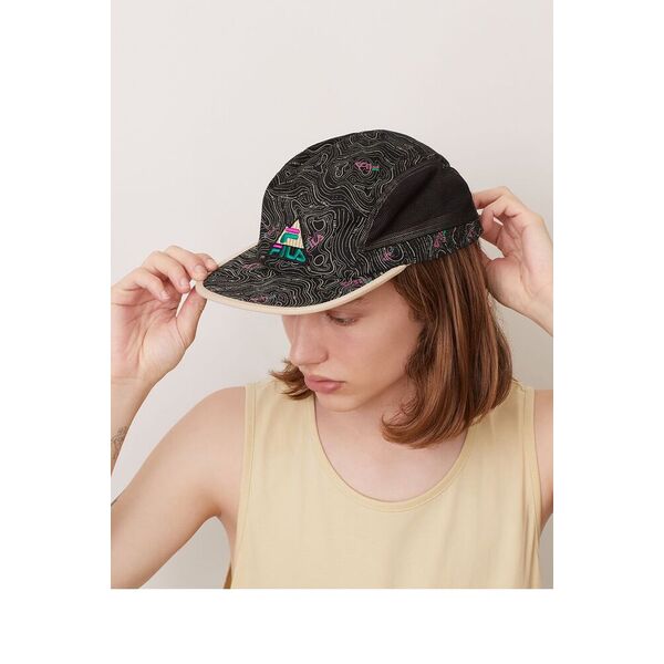 Topo Print 5 Panel Hat, Μέγεθος: 1, 2 image