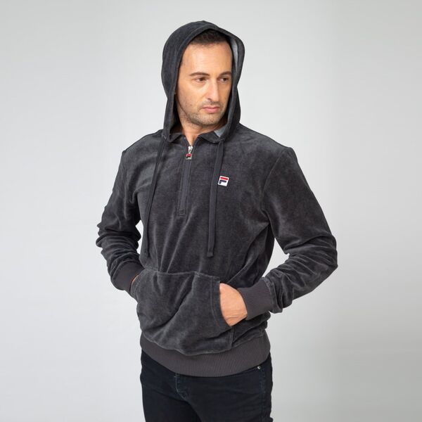 Velour Hoodie Jacket, Size: L, 3 image