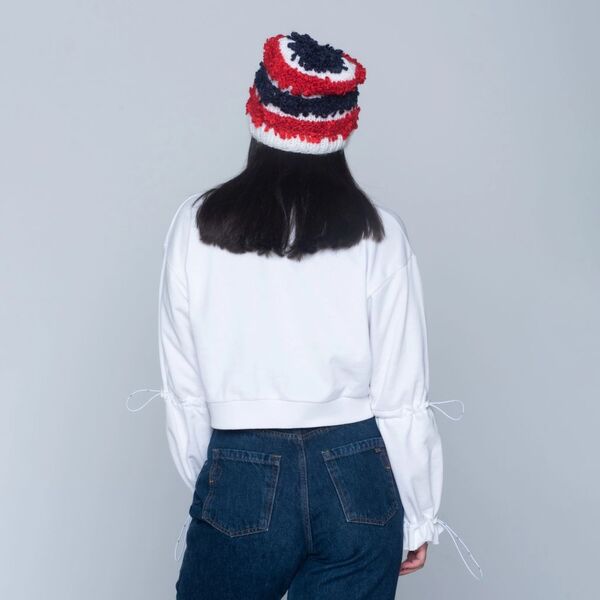 Icelandic Popcorn Knit Beanie, Μέγεθος: 1, 2 image