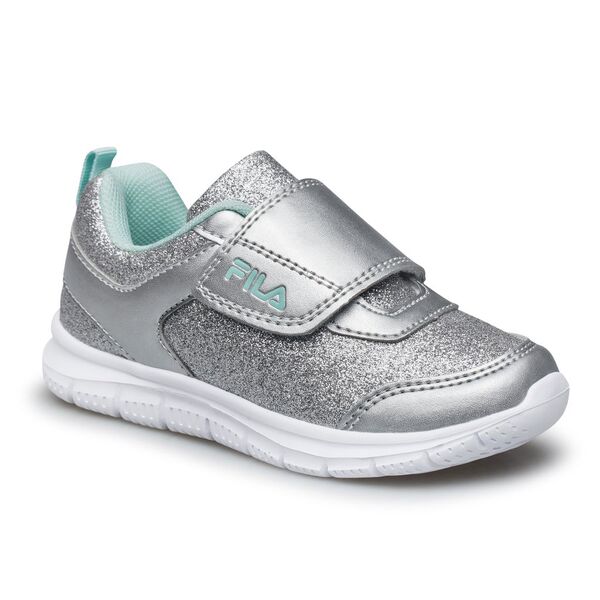 Fila Glitter Velcro Unisex Infants Shoes, Size: 22, 5 image